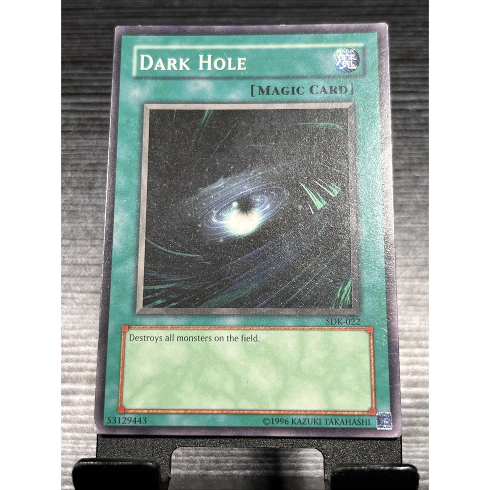 Dark Hole SDK-022 Yu-Gi-Oh! Secret Rare – Lightly Played